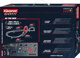 Гоночна траса Carrera Pure Red Bull Power Formula чорний 20068002 - мініатюра 6