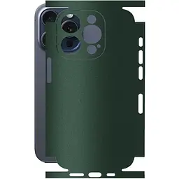 Захисна плівка StatusSKIN для Apple iPhone 15 Pro Корпус Вініл Зелена матова
