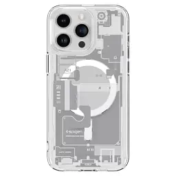 Чохол Spigen Ultra Hybrid Zero One (MagFit) White для iPhone 15 Pro Max (ACS07034) - мініатюра 2