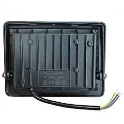 Світлодіодний вуличний прожектор Flood Light 30W 6500К 220V IP66 - мініатюра 4