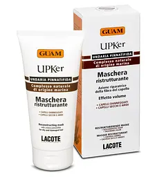 Маска поновлююча для сухого посіченого волосся Guam UPKer Maschera Ristrutturante 150 мл