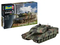 Збірна модель Revell Танк Леопард 2 A6M+ масштаб 1:35, 249 деталей (RVL-03342) - мініатюра 2