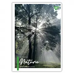 Набір зошитів для записів А4 Yes Nature 80 аркушів в клітку 3 шт. (682003) - мініатюра 4