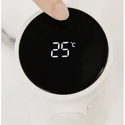 Термос Quange Stainless vacuum cup with Display BW401 темно синий - мініатюра 9