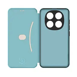 Чохол-книжка MAKE Xiaomi Redmi Note 14 Pro 5G/Poco X7 Flip Coral Green - мініатюра 4