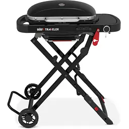 Гриль газовий Weber Traveler Compact Portable чорний (1500527) - мініатюра 3