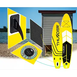 Надувна дошка SUP THUNDER Coast Yellow 320 см з веслом - мініатюра 7