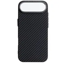 Чохол до мобільного телефона Armorstandart LikeCarbon2 MagCase Apple iPhone 17 Air Carbon Black (ARM86260)