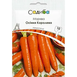 Насіння Садиба Морква Осіння Королева 10 г