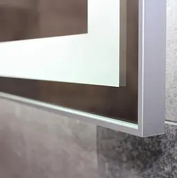 Дзеркало Dusel DE-M0061S1 Silver 75x100 см, Сірий - мініатюра 2
