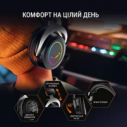 Навушники Fifine RGB чорні (H3) - мініатюра 16