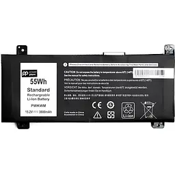 Акумулятор PowerPlant для ноутбуків DELL Inspiron 14-7466 (PWKWM) 15.2V 3600mAh (NB441570)