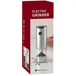 Електричний млин для перцю та спецій M01 Silver - мініатюра 3