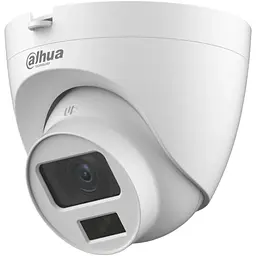 Відеокамера з мікрофоном Dahua DH-HAC-HDW1200CLQP-IL-A (2.8мм) 2 Мп CVI/CVBS/AHD/TVI Smart Dual Light