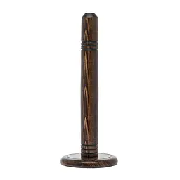 Тримач для паперових рушників дерев'яний темний H 30 cm, Woodly Коричневий 85906