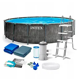 Каркасний басейн Intex 26744 (549-122см), 24311 л - мініатюра 2