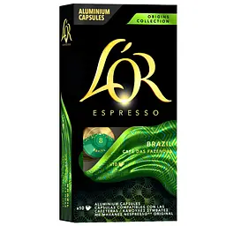 Кава в капсулах Nespresso L`OR Brazil 10 шт