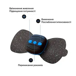 Масажер для шиї та тіла Inspire BISD-MS013 3в1 Black - мініатюра 5