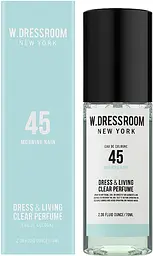 Парфумована вода W.Dressroom Dress & Living Clear Perfume No.45 Morning rain для одягу та дому 70 мл - мініатюра 2