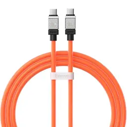 Кабель Baseus CoolPlay Series Fast Charging Cable Type-C to Type-C 100W 2m CAKW000307 Orange