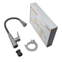 Змішувач для кухні Mixxus Premium Matis 011-T (Nut) graphite refl.black MI8268, Графіт - мініатюра 4