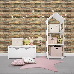 Самоклеюча декоративна 3D панель Sticker Wall бамбук мікс 700x700x8.5мм 073 SW-00000090 - мініатюра 5