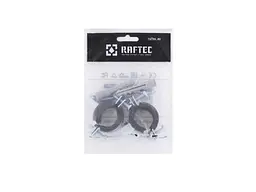 Хомут RAFTEC для кріплення труб, DN 20, 3/4", ф26-28 мм, гайка М8/10, (2шт.уп.) RHO-2628 - мініатюра 6