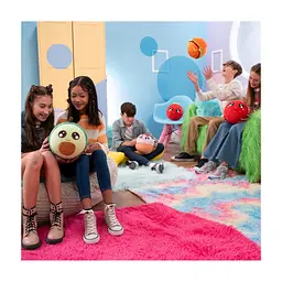М'яка іграшка Biggies серії Little Foodies - Полуниця (надувна іграшка, насос) (BIG002-ST) - мініатюра 6