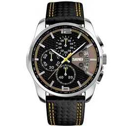 Чоловічий годинник Skmei 9106 Spider Жовтий