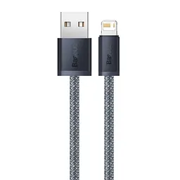 Кабель Baseus Dynamic Series Fast Charging Data Cable USB to iP 2.4 A 2 m Grey (CALD000516) - мініатюра 3
