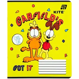 Зошит Kite Garfield, 12 аркушів, лінія (GF26-234) - мініатюра 7