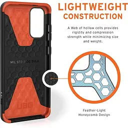 Оригінальний протиударний чохол UAG Civilian Samsung Galaxy S20 Plus (6.7") Olive Drab (21198D117272) - мініатюра 5
