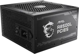 Блок живлення MSI MAG A850GL PCIE5 850W 80+ Gold (MAG A850GL PCIE5) - мініатюра 2
