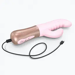 Вібратор-кролик Love To Love Sassy Bunny 23 см рожевий - мініатюра 3