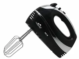 Міксер Monte MT-2000B, Black, 350W, ручний, 5 швидкостей, вінчики