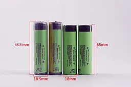 Захищений акумулятор Panasonic NCR18650B Li-Ion 3400 mAh Оригінал - мініатюра 6