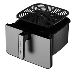 Мультипіч Liberton LAF-3214, Black/Inox, 1800W, 8л, 12 програм, керування сенсорне, таймер, автовідключення, антипригарне покриття чаші, 80-200 ˚C - мініатюра 5