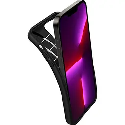 Чохол протиударний Spigen Core Armor для Iphone 13 Pro Max (6.7") Black ACS03237 - мініатюра 9