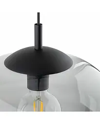 Підвісний світильник TK Lighting 4972 Vibe E27 1x15W IP20 Bk - мініатюра 3