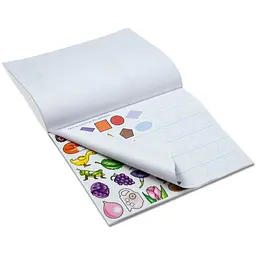 Набір для творчості Melissa & Doug Альбом розмальовок та наліпок Кольори і фігури (MD8564) - мініатюра 2