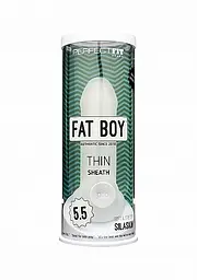 Насадка на пеніс Perfect Fit Fat Boy Thin Clear, 14 см (прозорий) - мініатюра 2
