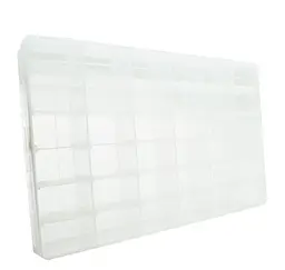 Пластиковий переносний ящик для деталей Voltronic Box 270x45x175 мм, 36 відділень