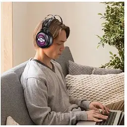 Ігрові навушники Hoco W101 Streamer gaming headphones LED підсвічування 3.5 + юсб - мініатюра 5