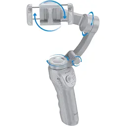 Стабілізатор відеозйомки Hoco K24 Gimbal Gray (6942007635547) [136490] - мініатюра 6