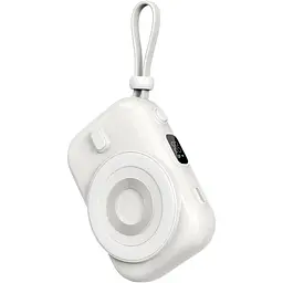 Зовнішній акумулятор Wiwu Magnetic Wi-P041 9600mAh 22.5W White [133056] - мініатюра 2