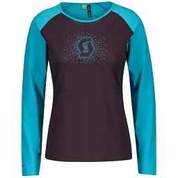 Велокофта Scott W Defined DRI GRPH Midnight-Turquoise XL (1081-280959.6833.009)