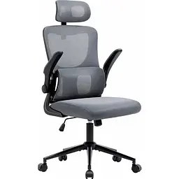 Офісне крісло GT Racer X-5728 Black/Gray [121531] - мініатюра 2