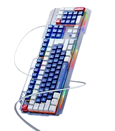 Клавіатура INPHIC K9 MECHA ENG Blue - мініатюра 3