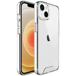 Чохол-накладка BeCover Space Case для Apple iPhone 14 Transparancy (708581) - мініатюра 2