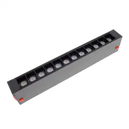 Магнітний трековий світильник Brille KW-260/9W WW+NW+CW BK 48-139